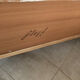 Large Danish vintage row in blond teak from the 60s