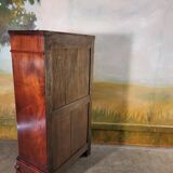 Chiffonnier grande commode en acajou époque xixème