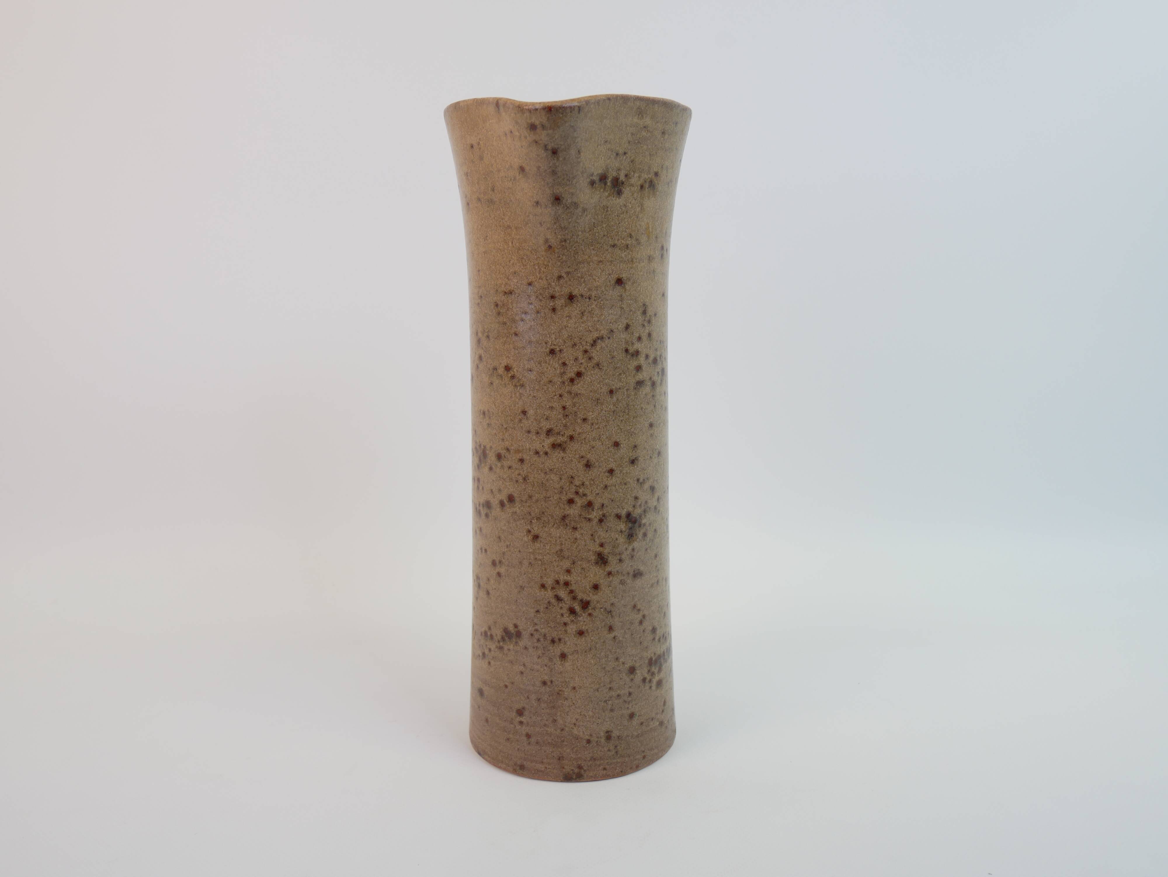Large ceramic orangeade pitcher by Claude Paci