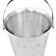 1960s Guy Degrenne Ice Bucket with Handle 18/10 Stainless Steel