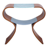 Console 80s wood with free curves