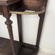 Console coat rack in Louis XVI style with bronze panthers, 20th century.