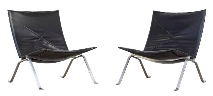 Poul Kjaerholm PK 22 chairs for Fritz Hansen