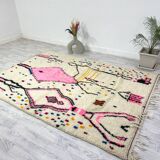 Handmade Moroccan Berber carpet 244 x 173 CM