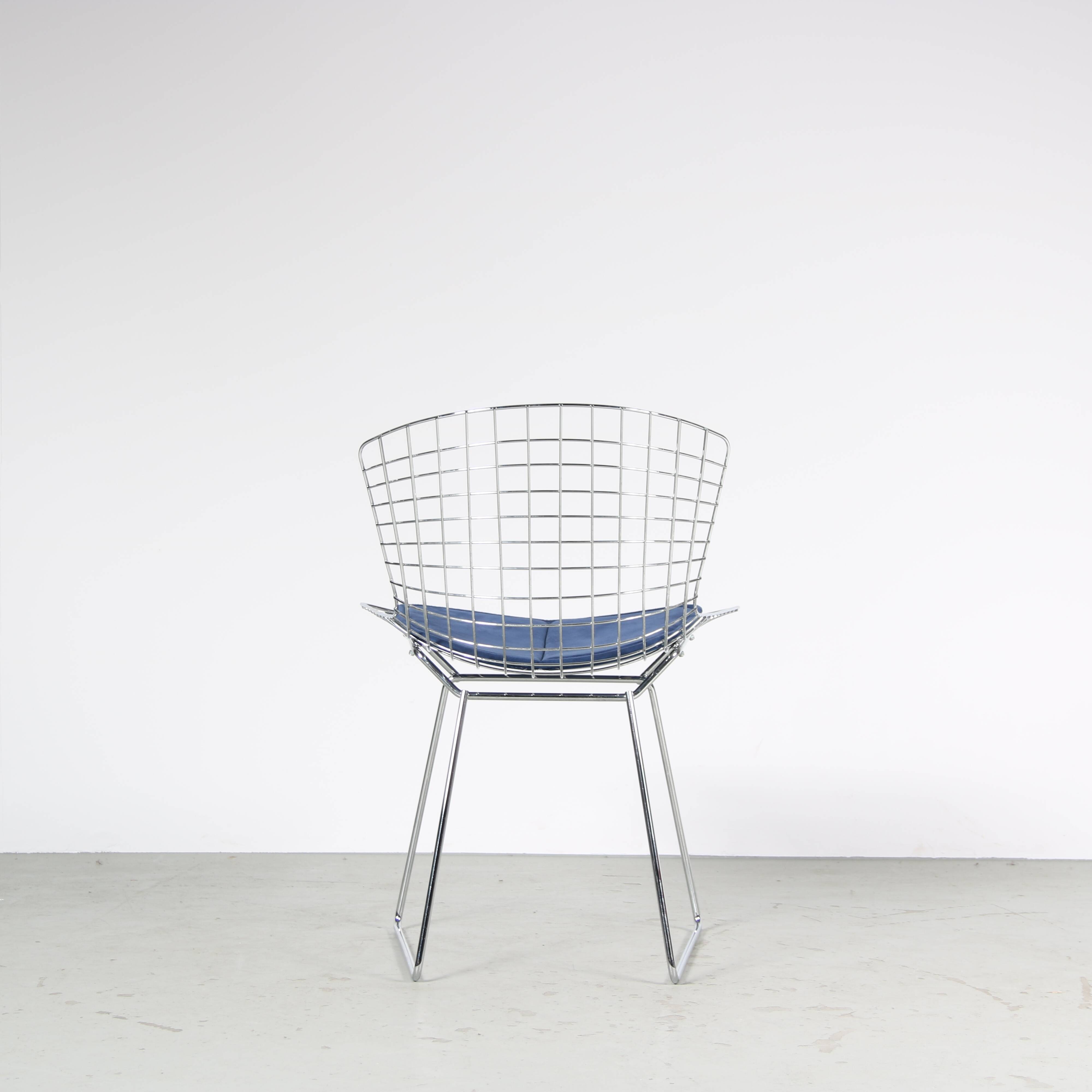 1980s Harry Bertoia dining vhairs for Knoll International, USA