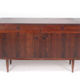 Scandinavian Low Buffet In Rosewood, Brouer Circa 1960