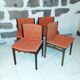 Table palissandre et 4 chaises Gudme Mobelfabrik