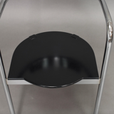 Set of 2 chrome lounge chairs by David Palterer for Zanotta italy 1980