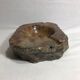 Ashtray old polished stone