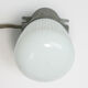Vintage German Industrial Opaline Sconce