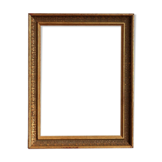 Carved gilded wooden frame