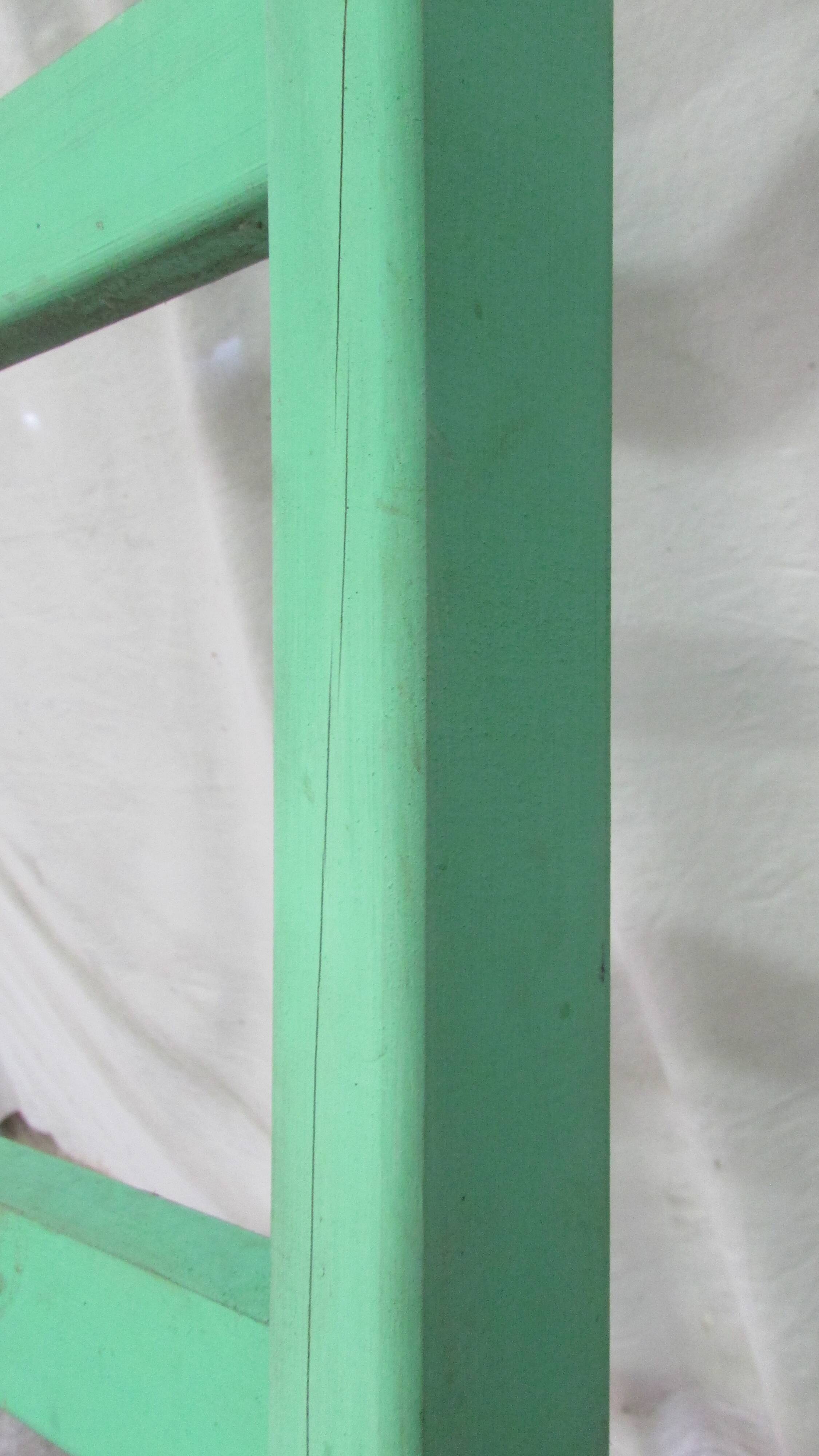 Decorative wooden ladder