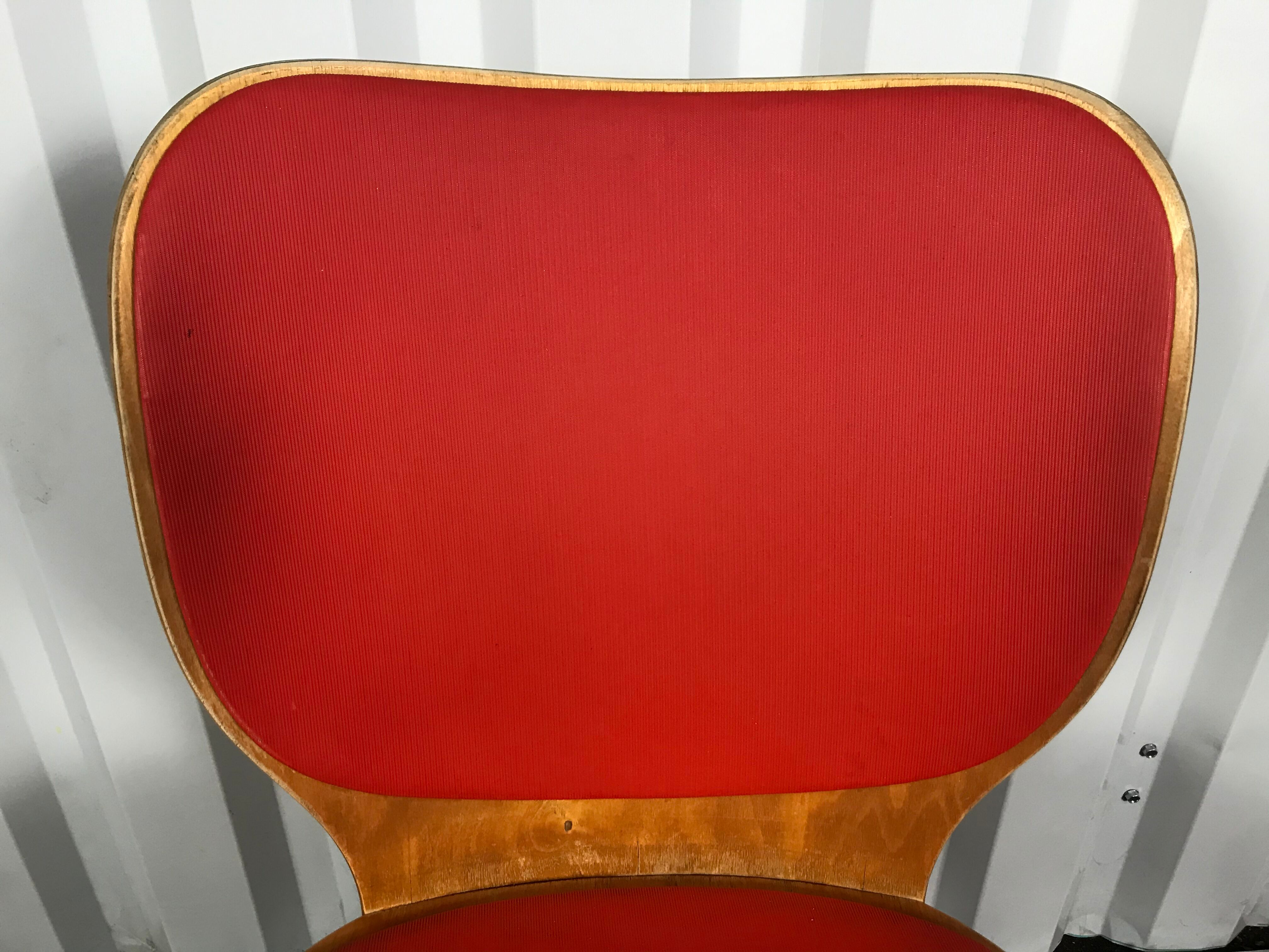 4 Baumann 1950 Max Bill chairs