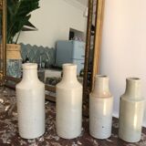 4 stoneware vases/bottles
