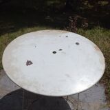 Old folding garden table