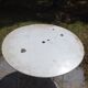 Old folding garden table