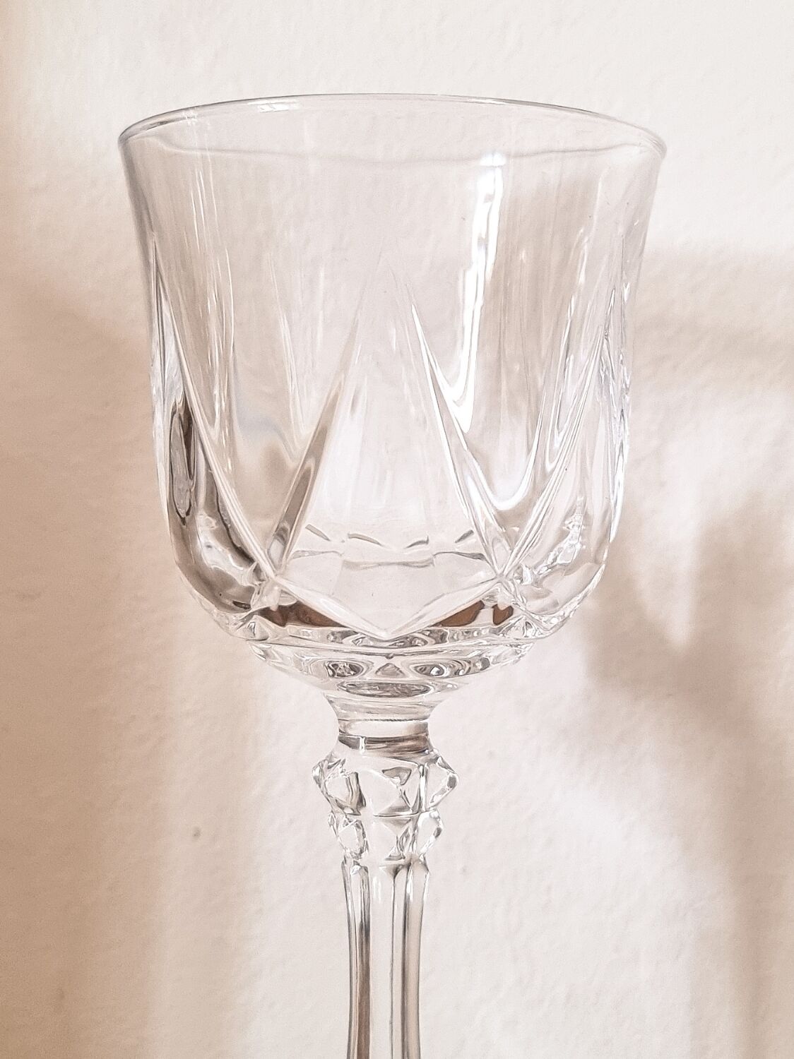 Verres en cristal d'arques, Auteuil