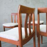Mid-century teak dining chairs from Vamdrup stolfabrik, 1960s, set of 6