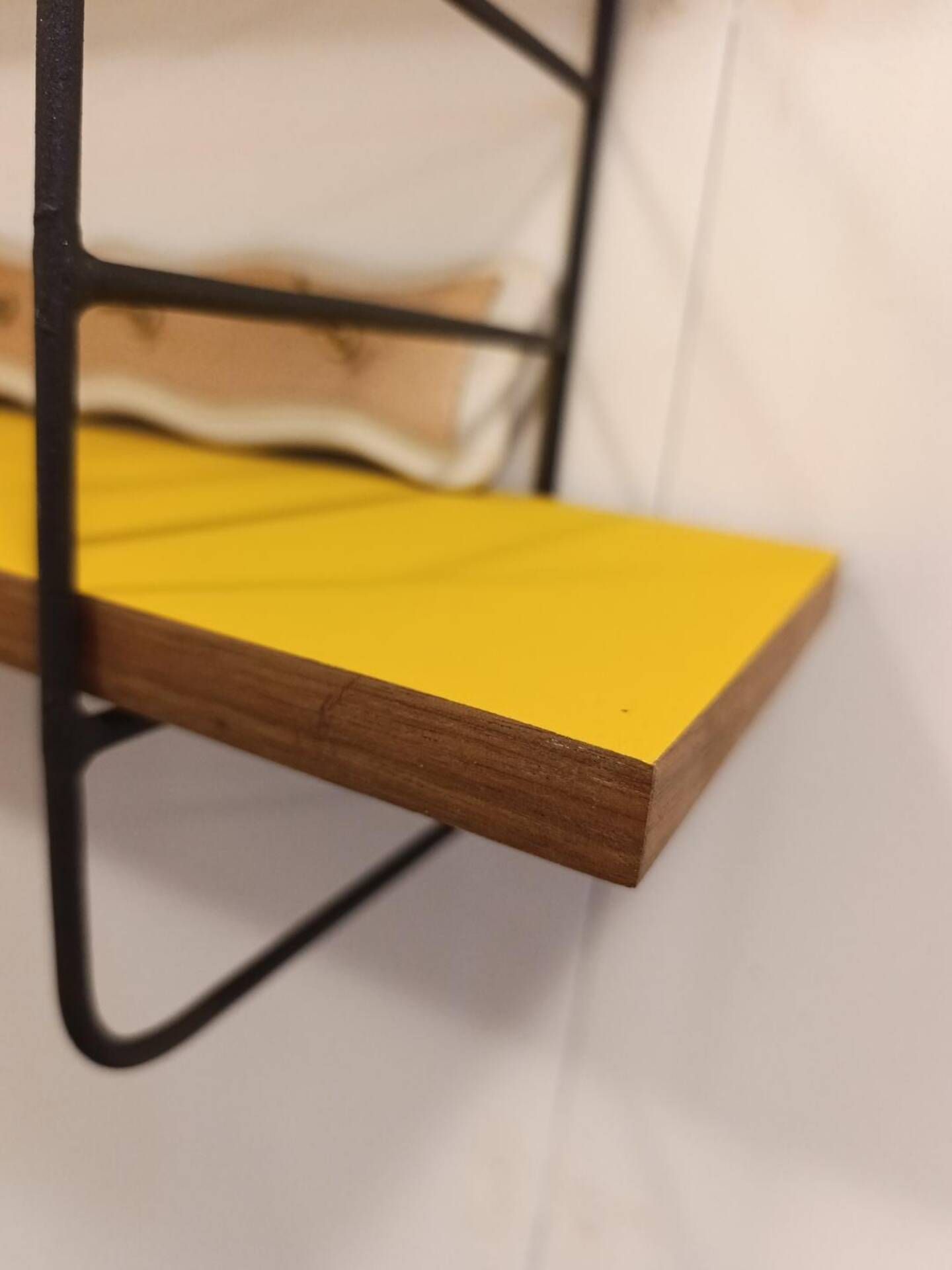 Modular vintage wall shelf, String style, 1960s-70s