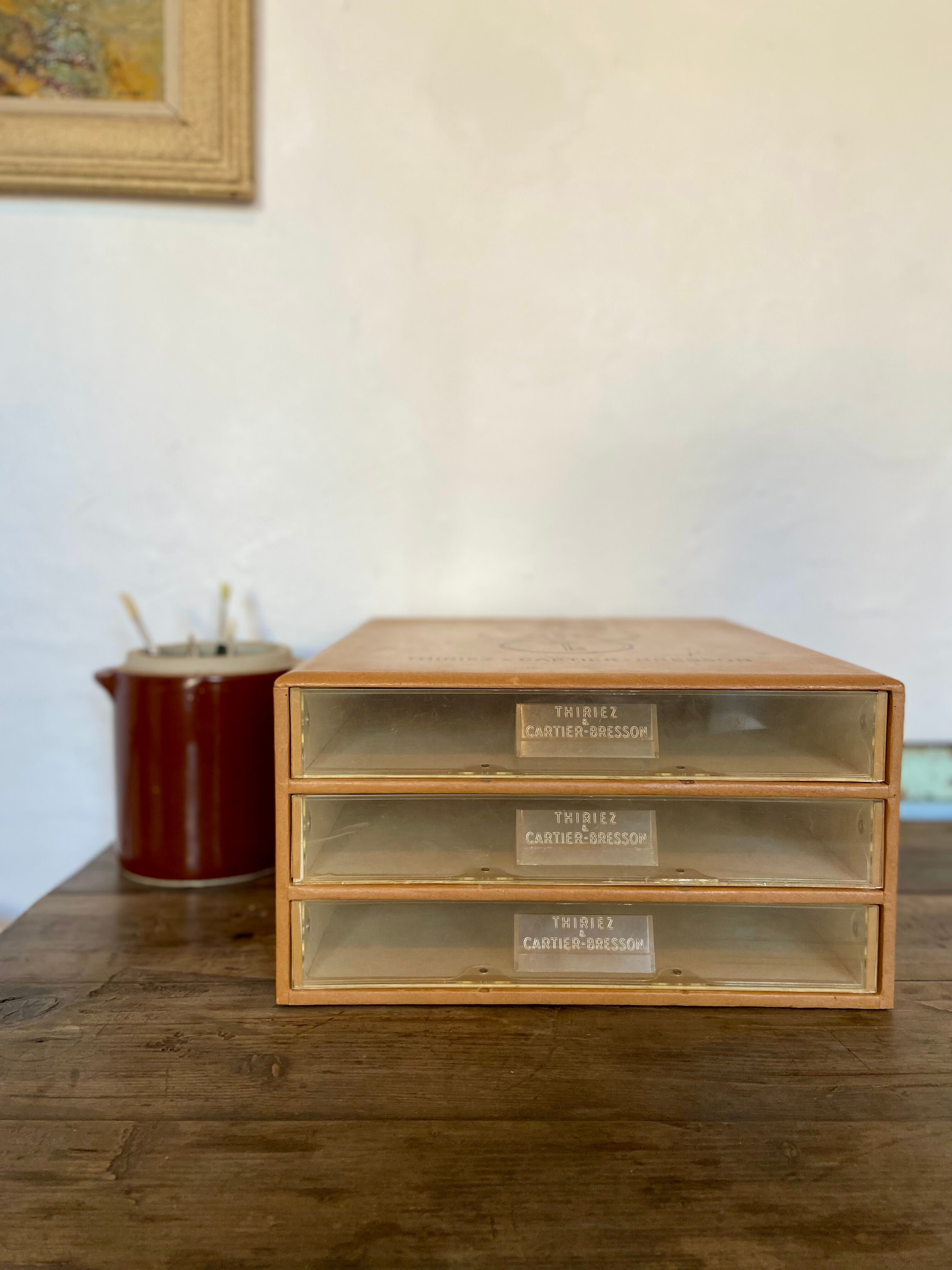 Ancien boite de rangement