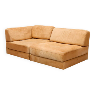 Leather DS-76 Two-Seater Sofa by De Sede