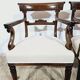 A pair of exclusive Biedermeier study armchairs, 19th century