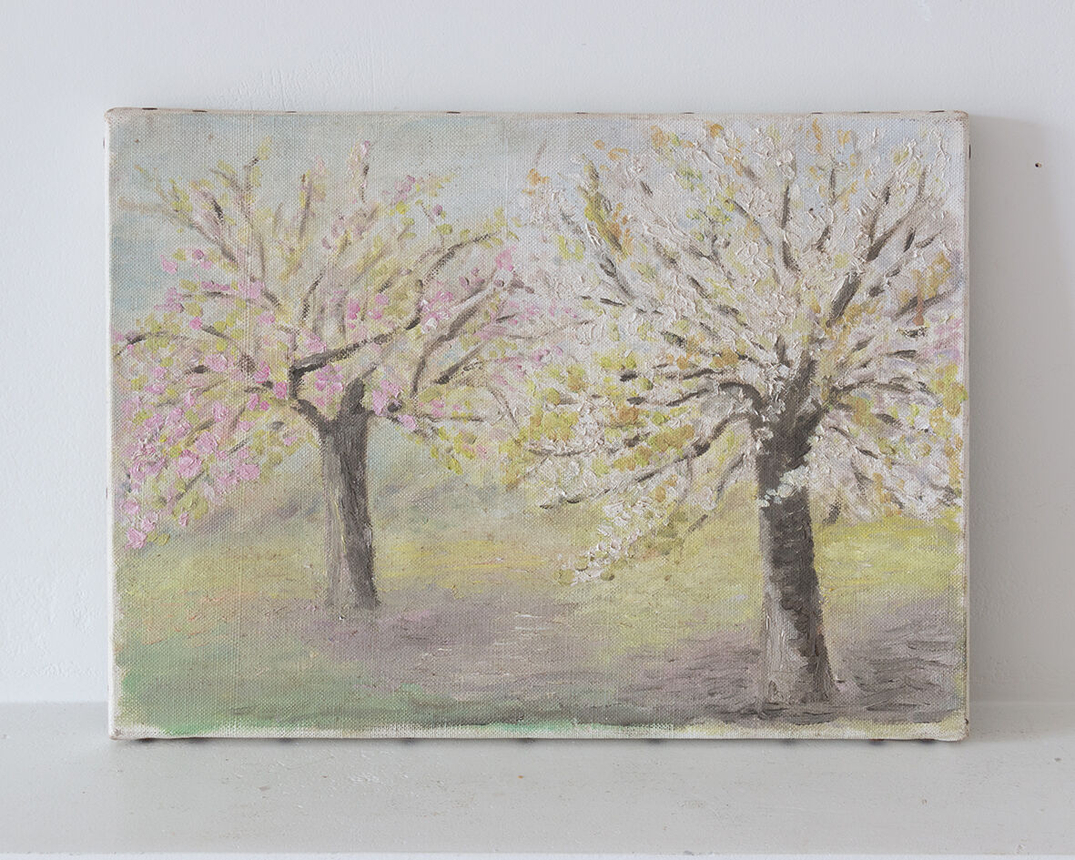 Painting "The cherry trees"