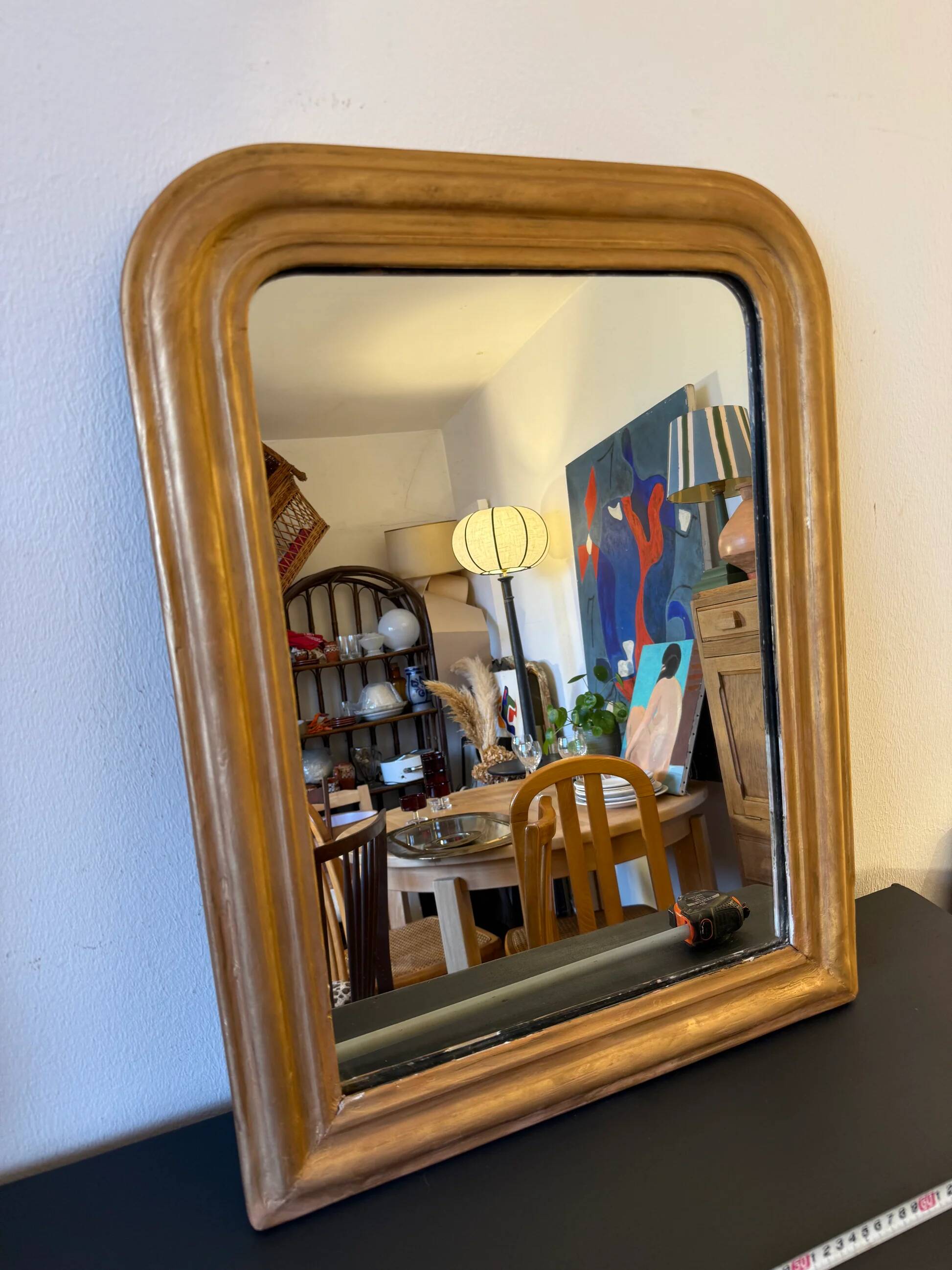 Antique Louis Philippe mirror (small size)