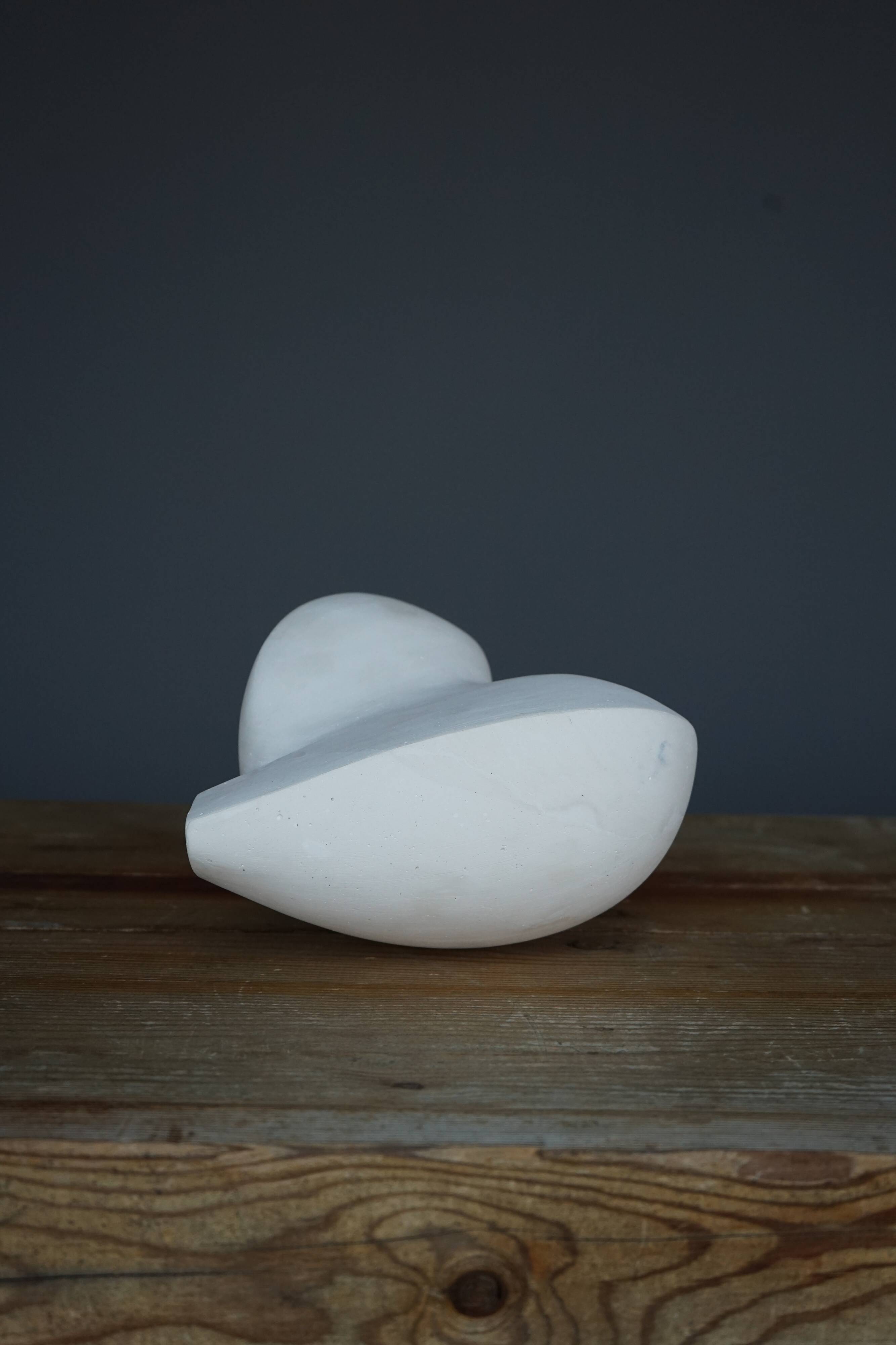 Small Abstract Plaster Sculpture, 1970s