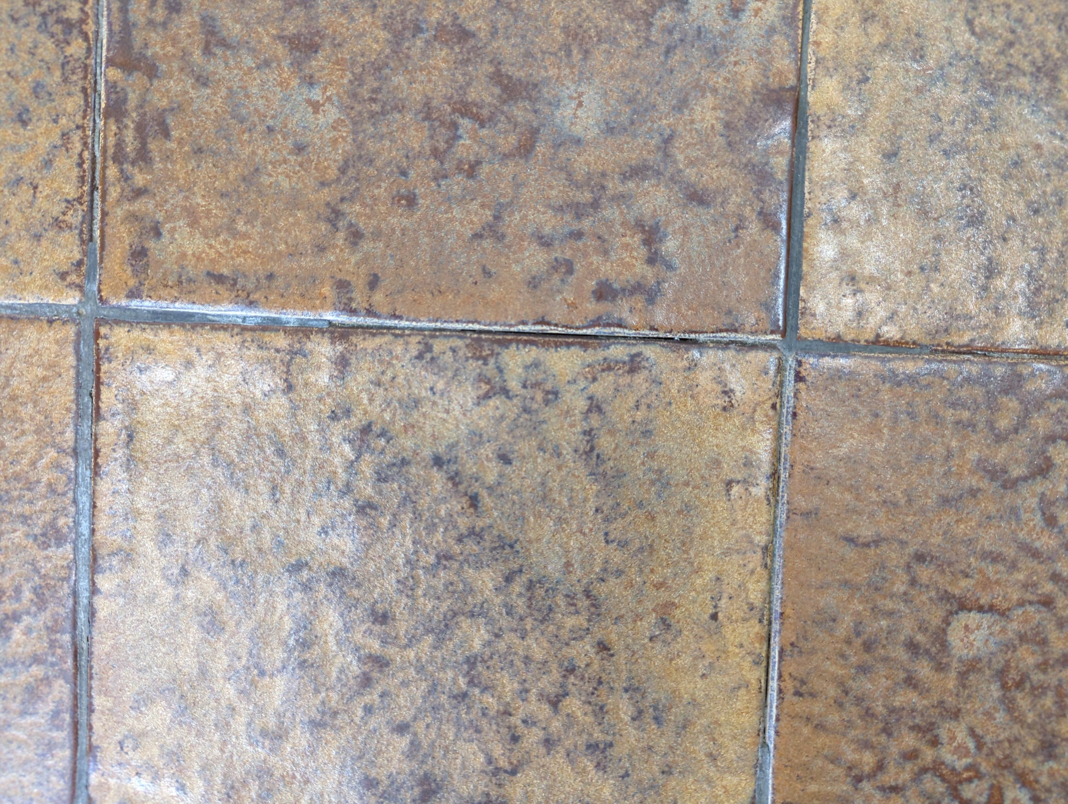 Metal and ceramic coffee table