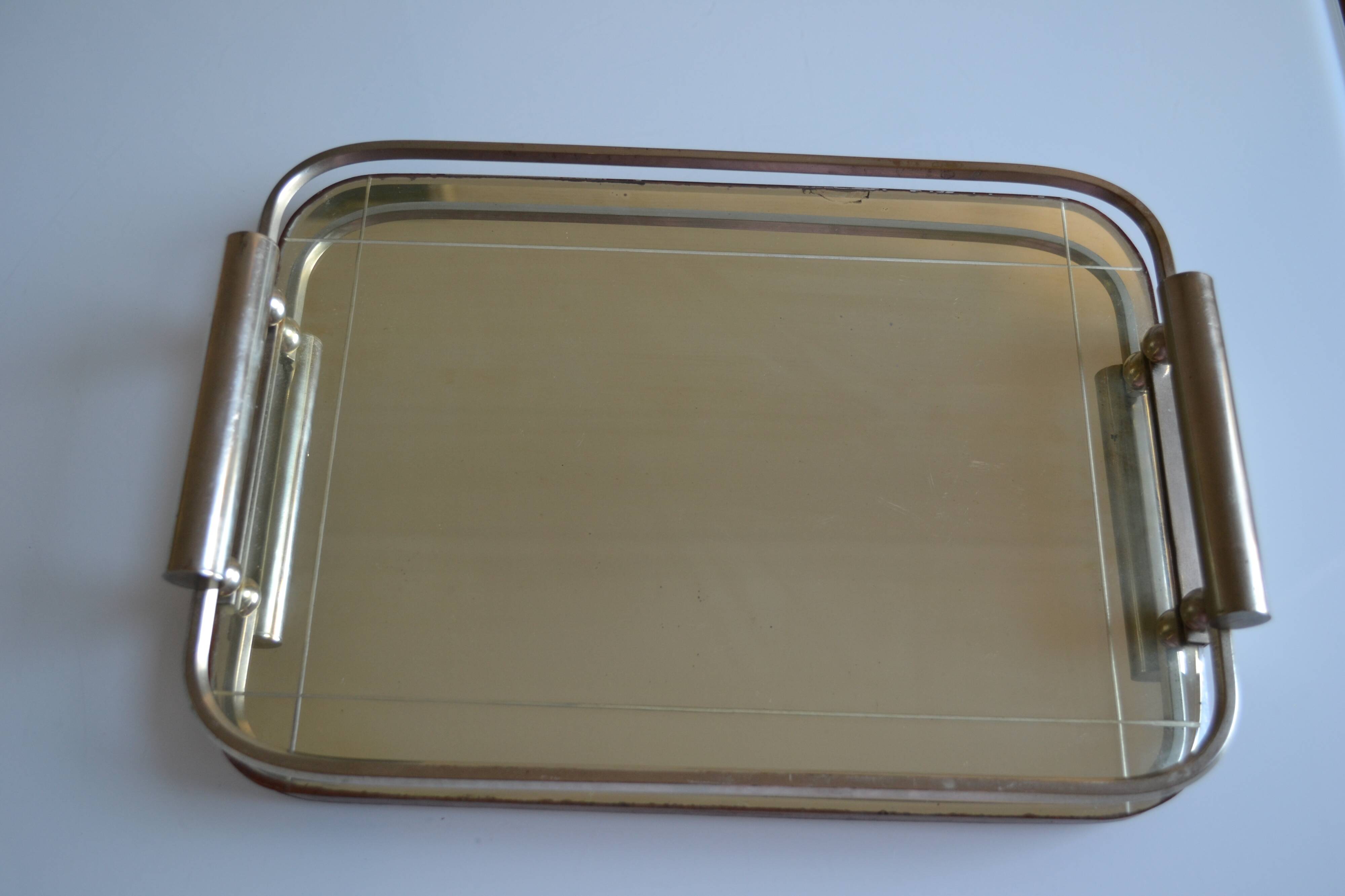 Modernist art deco tray
