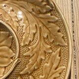 5 asparagus plates in earthenware Manufacture de Gien