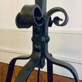 Jean touret and artisans de marolles - rooster floor lamp