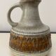 Small brutalist vintage ceramic jug vase from the 70s.