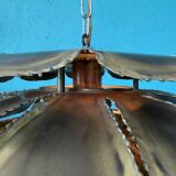 Mid Century Modern Brutalist Artichoke Pendent By Sven Åge Holm Sørens