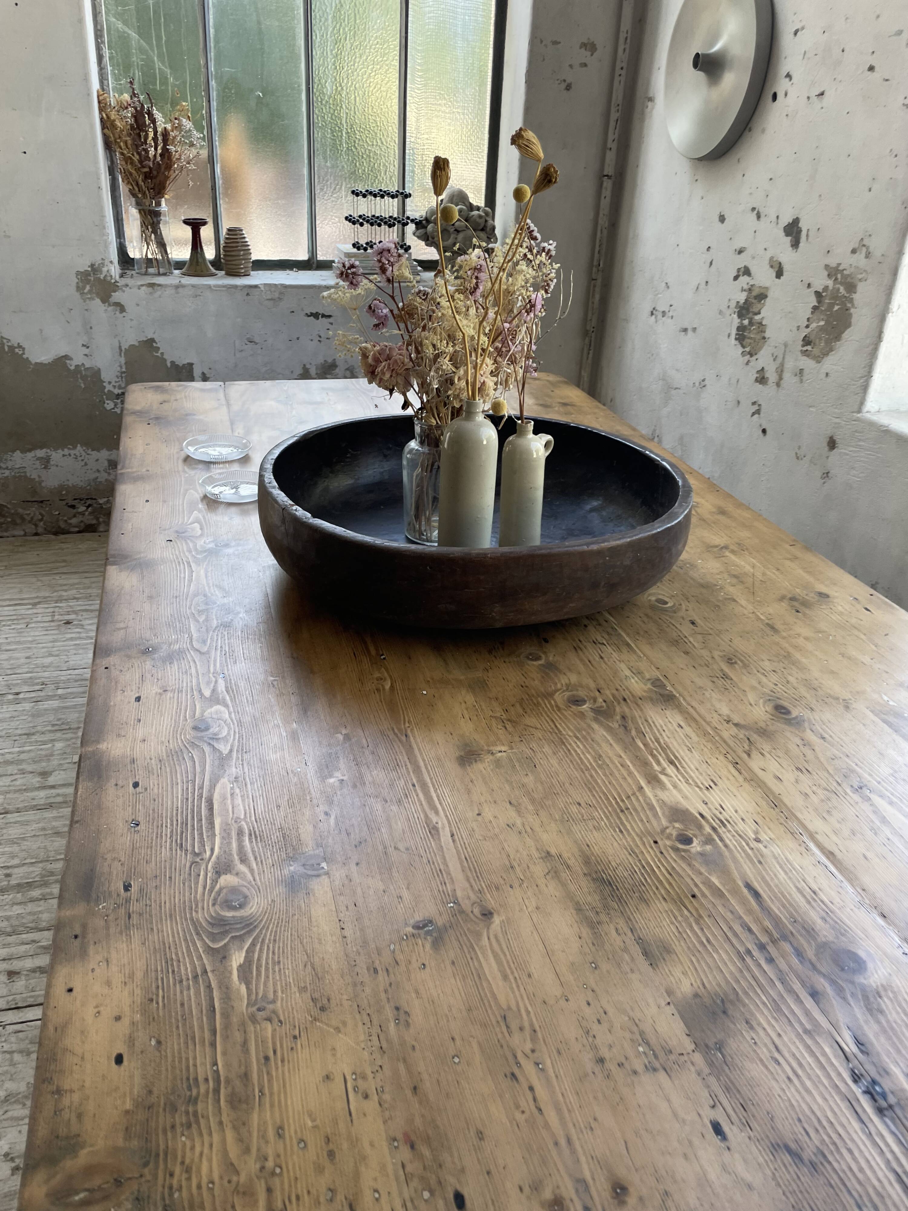 Plat en bois berbère XXL