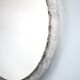 1960 lucite resin round mirror, by ED, 60 cm