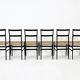 Set of 6 "Superleggera" Chairs by Gio Ponti for Cassina, 1950s