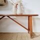 Old wooden farm bench L140cm