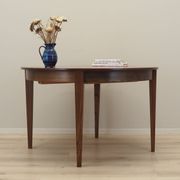 Round rosewood table, Danish design, 1970s, production: Denmark