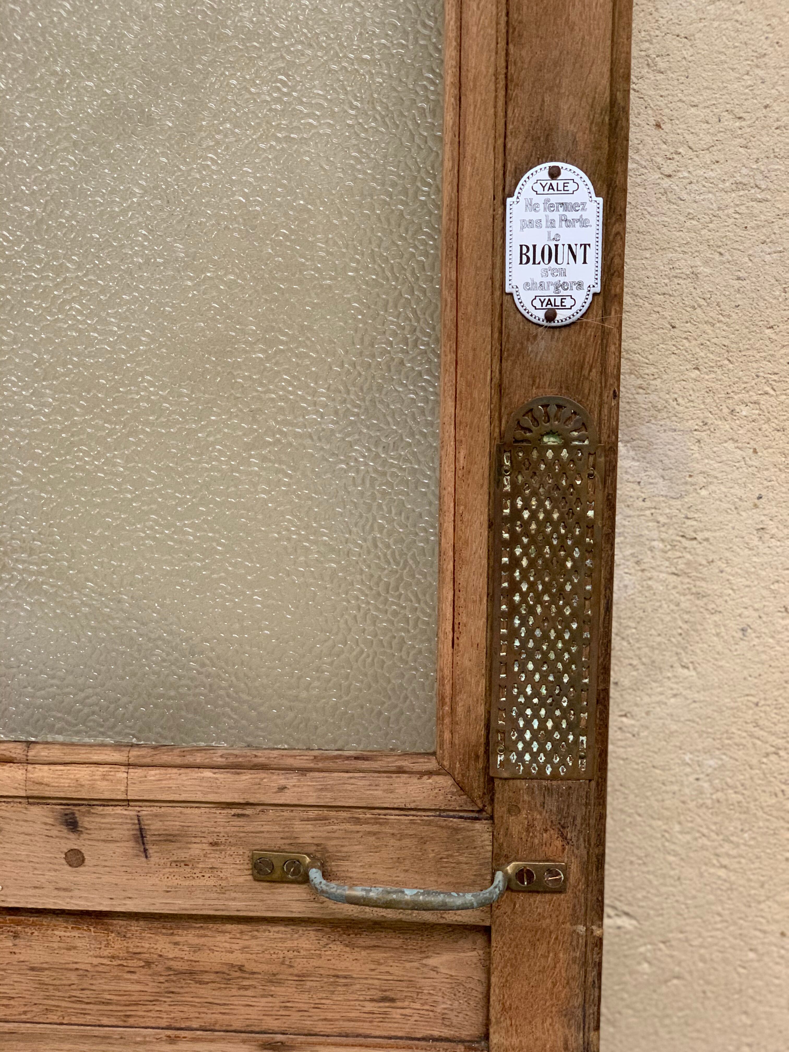 Pair of bank doors 1920