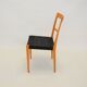 Ensemble de 6 chaises de salle à manger Bruno Mathsson Mimat Mi 401