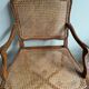 Fauteuil Régence à entretoise