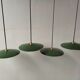 Suspensions in enamelled sheets
