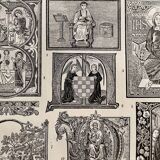 Lithographie gravure sur la miniature de 1922