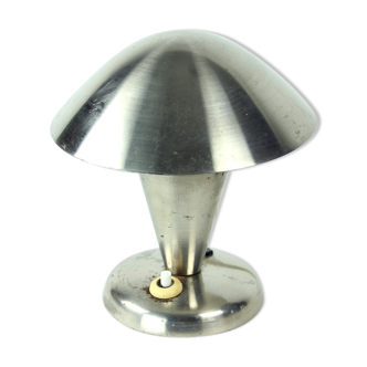 Lampe de table champignon chrome par Josef Jirka Pour Napako