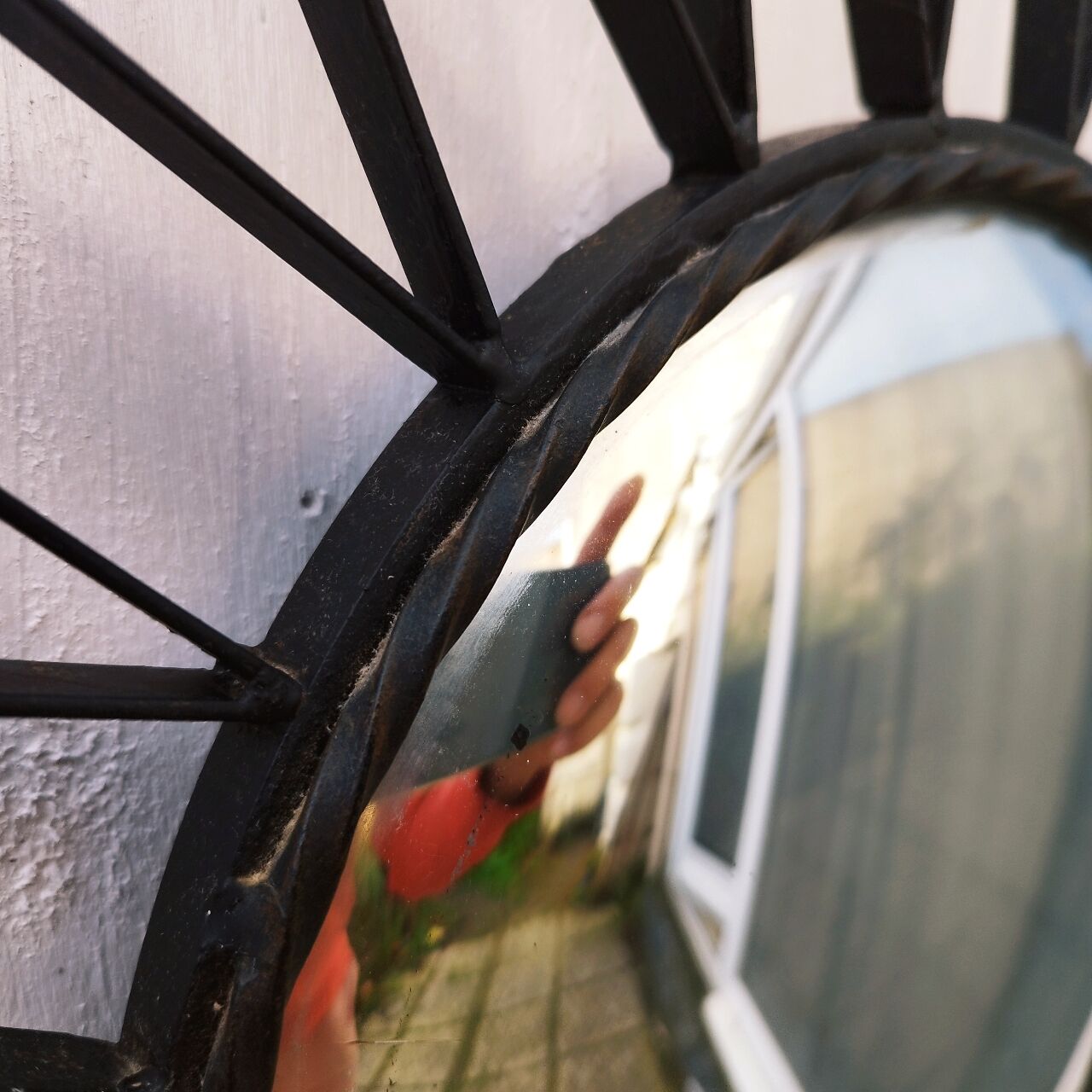 50's vintage design sun mirror