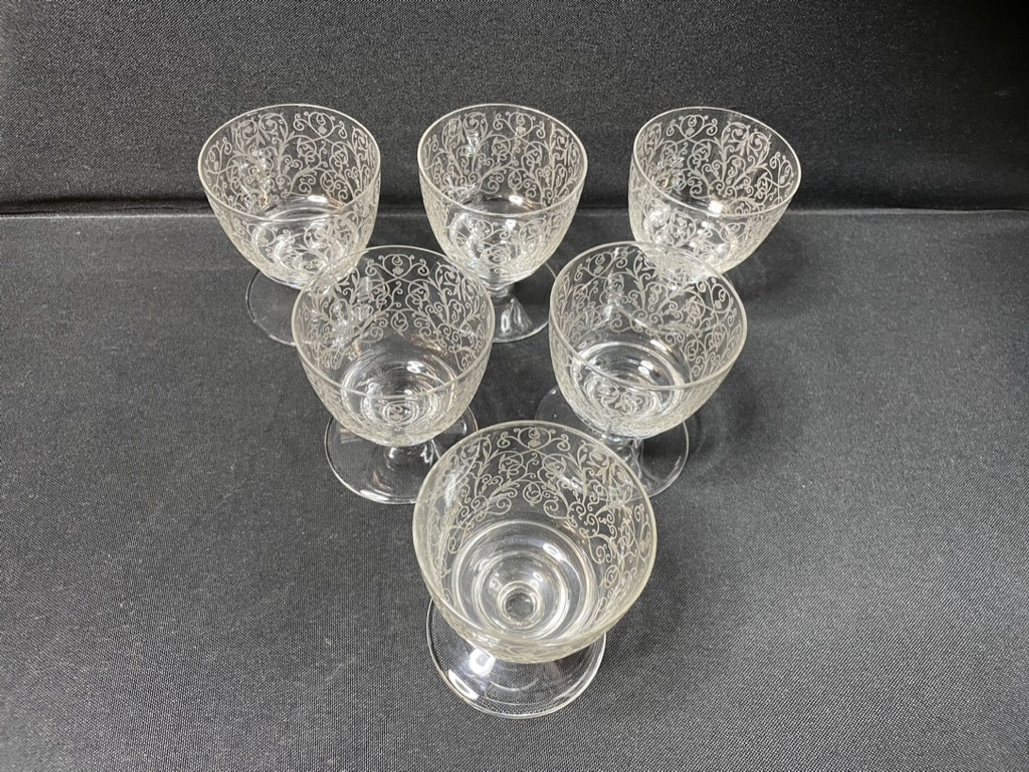 Porto glass Baccarat Lulli art deco service