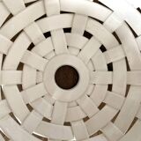 Hanging lampshade in barbotine ceramic - Italy