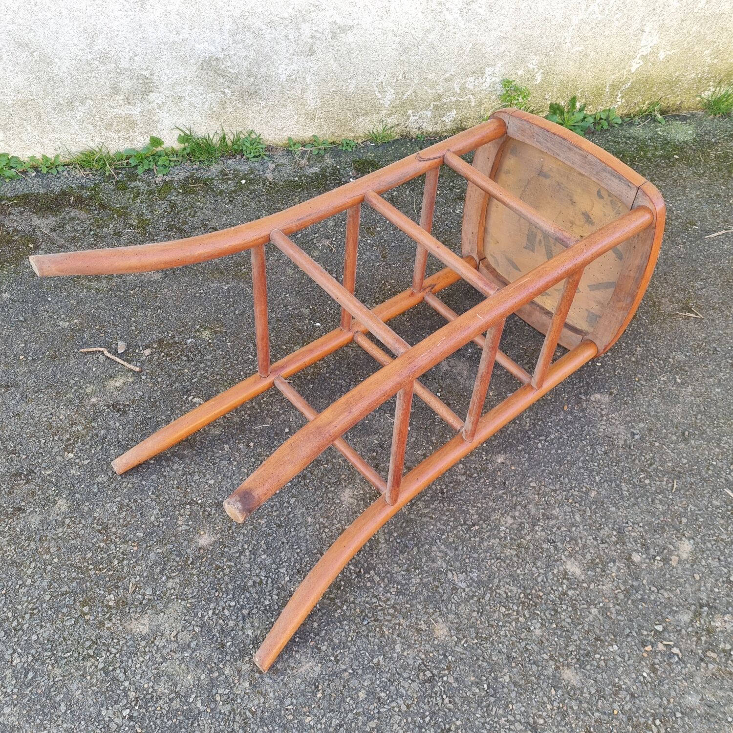1930s bar stool, Fischer Art Deco